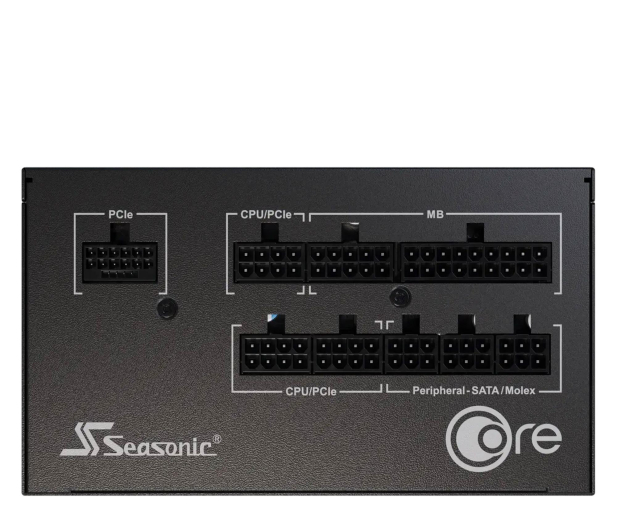 SEASONIC Core GX 850W 80 Plus Gold ATX 3.1 - 1328032 - zdjęcie 6